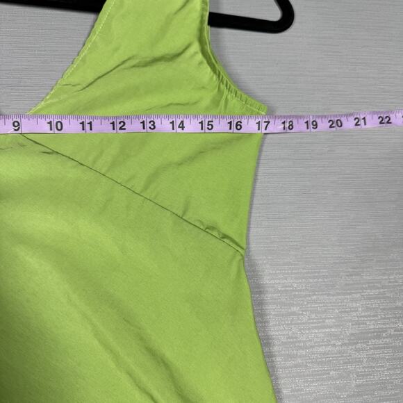 Peppermayo Audrey Vintage Slip Dress Size 6 Green V-Neck A Line Soft Coquette - Picture 5 of 10